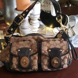 Authentic Brown Coach bag